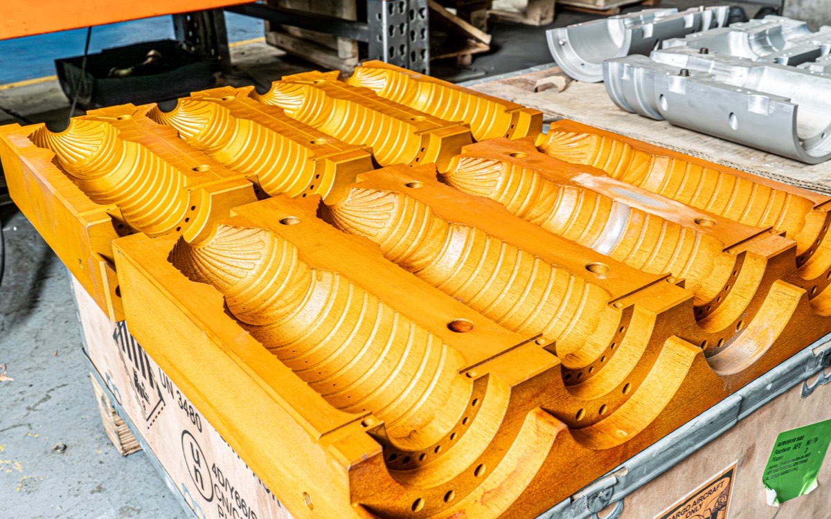 Molde para envases fabricado por MOMA